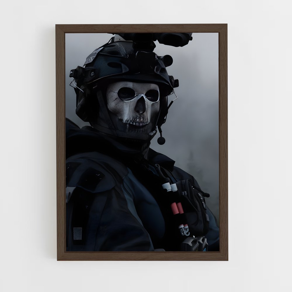 Poster Ghost Operative – affiche Call of Duty (vue 5)